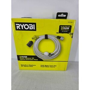 RYOBI RY3112EH EZClean 20 Foot Siphon Extension Hose for Power Cleaners NEW